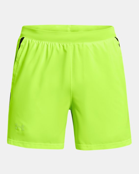 Men's UA Launch Run 5" Shorts, Green, pdpMainDesktop image number 6